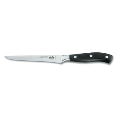 Faca para Desossar 15 cm Grand Maître Forjada Preto Victorinox