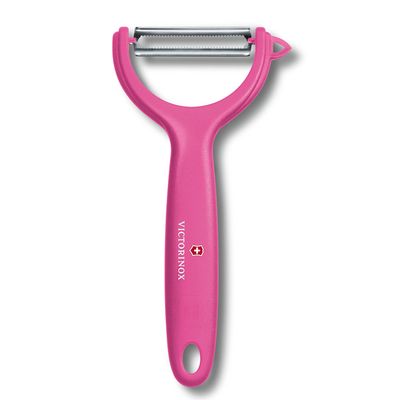 Descascador Frutas Lâmina Serrilhada Rosa Victorinox