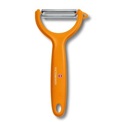 Descascador Frutas Lâmina Serrilhada Laranja Victorinox