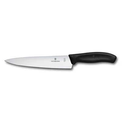 Faca para Fatiar 19 cm Swiss Classic Preto Victorinox