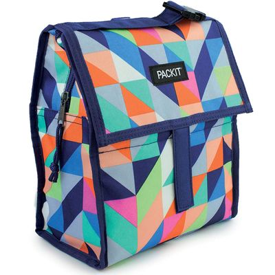 Bolsa Térmica Personal Cooler Geométrica Colorida Packit