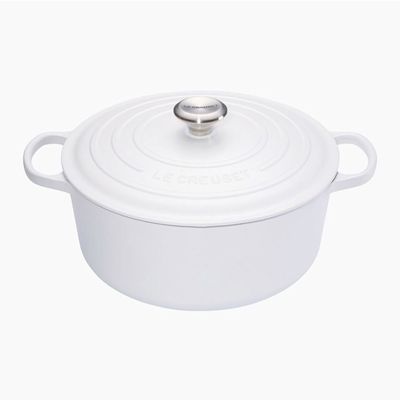 Panela Redonda Signature 22 cm Branco Le Creuset