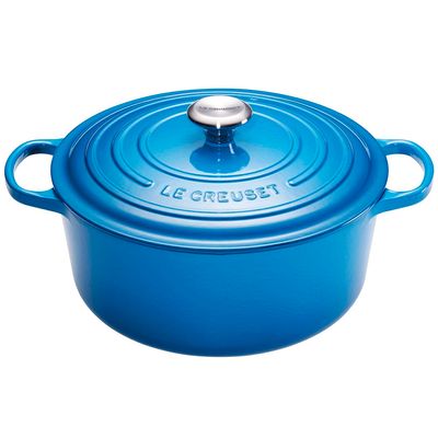 Panela Risoto Signature 30 cm Azul Marseille Le Creuset