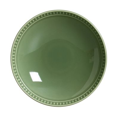 Prato Fundo Sevilha Cerâmica 6 Peças Verde Sálvia Porto Brasil