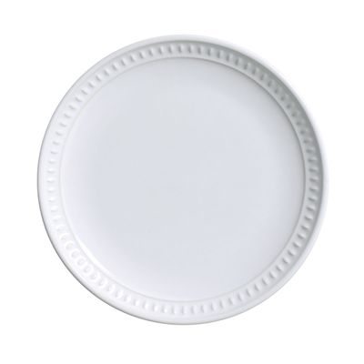 Prato Sobremesa Sevilha Cerâmica 6 Peças Branco Porto Brasil