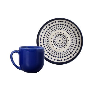 Xícara de Café Coup Fuji Cerâmica 6 Peças Porto Brasil