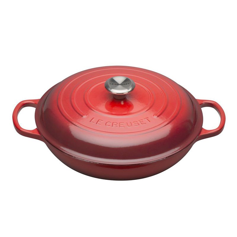 CACAROLA-BUFFET-SIGNATURE-26CM-VERMELHO-LE-CREUSET