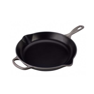 Frigideira Skillet Redonda Alça Signature 26 cm Cinza Flint Ply Le Creuset