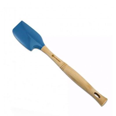 Espátula Média Vênus Silicone Pro Azul Marseille Le Creuset