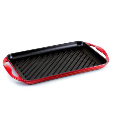 Grelha Retangular Signature 30 cm Vermelho Le Creuset