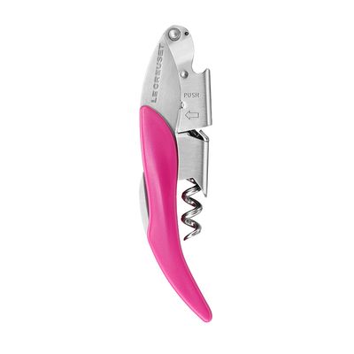 Saca Rolhas Abridor de Vinho Modelo Garçom Wt-130 Rosa Pink Le Creuset