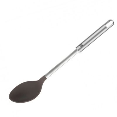 Colher para Servir Zwilling Pro 35,2 cm Aço Inox Silicone Cinza Zwilling J.A. Henckels