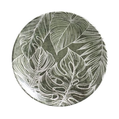 Prato Sobremesa Coup Herbarium Cerâmica 6 Peças Porto Brasil