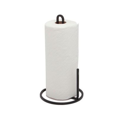 Porta Papel Toalha Squire Metal Preto Umbra
