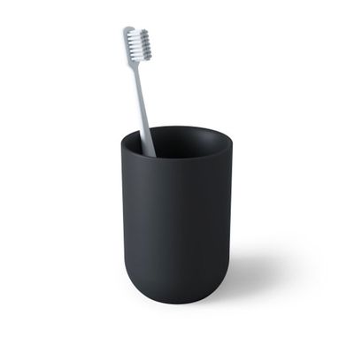 Copo Acessório para Banheiro Junip Resina Preto Matte Umbra