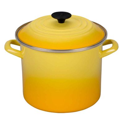 Caldeirão Stock Pot 7,3 Litros Amarelo Sun Le Creuset