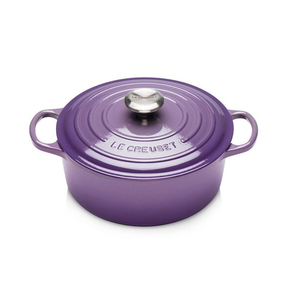 Le Creuset | panela redonda signature 28 cm ultra violeta le creuset