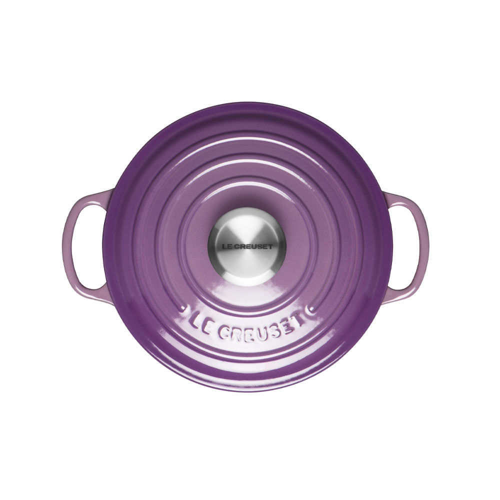 Le Creuset | panela redonda signature 28 cm ultra violeta le creuset