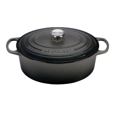 Panela Oval Signature 31 cm Flint Le Creuset