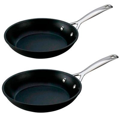 Conjunto de 2 Frigideiras Rasa Non Stick Alumínio e Aço Inox 20 e 26 cm Le Creuset