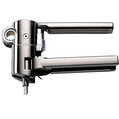 Saca Rolhas Abridor de Vinho Metal Lm-G10 com Corta Lacre Black Níquel Le Creuset