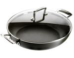 Cacarola-Baixa-Non-Stick-30-cm-Preto-Le-Creuset-Front