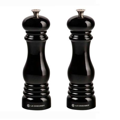 Conjunto de Moedor Sal e Pimenta 21 cm Preto Black Onyx Le Creuset