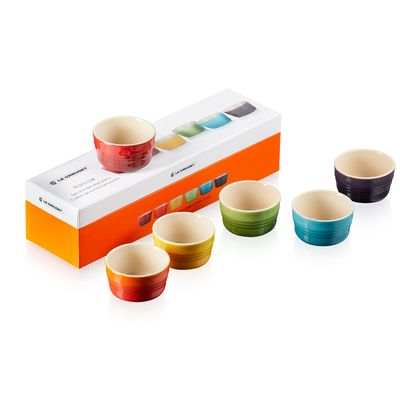 Ramekins Gift Collection Mini 100 ml 6 Peças Colorido Le Creuset