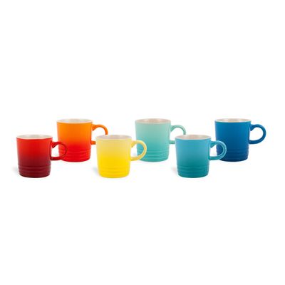 Canecas Espresso Gift Collection 100 ml 6 Peças Colorido v2 Le Creuset