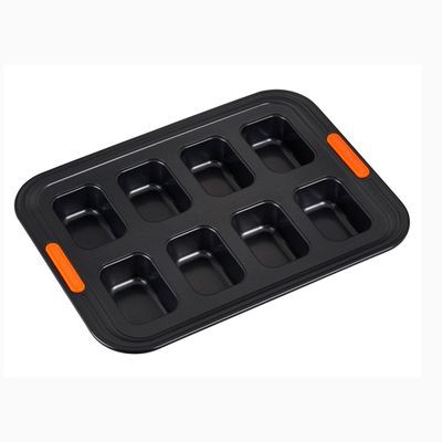 Forma de 8 Mini Pães Preto Le Creuset