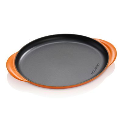 Grelha Oval Tradicional 31 cm Laranja Le Creuset
