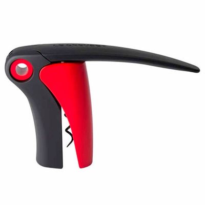 Saca Rolhas Abridor de Vinho Alavanca Gaia Lm150 Vermelho Le Creuset