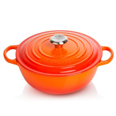 Panela Marmita Gourmet Signature 26 cm Laranja Le Creuset