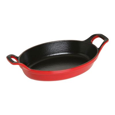 Travessa Oval Ferro Fundido 21 cm Cereja Staub