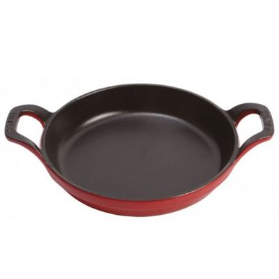 Travessa Redonda Ferro Fundido 20 cm Cereja Staub