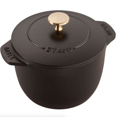 Caçarola Gohan Ferro Fundido 16 cm Preto Matte Staub