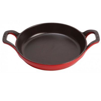 Travessa Redonda Ferro Fundido 16 cm Cereja Staub