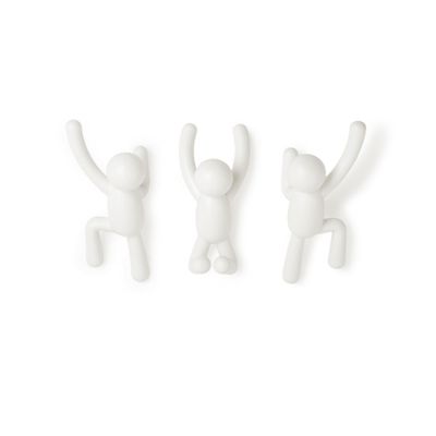 Cabideiro Parede Buddy Branco Umbra