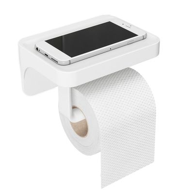 Porta Papel Higiênico Flex Co Branco Umbra
