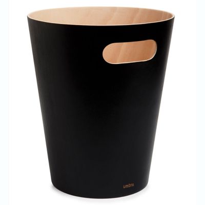 Lixeira Woodrow Preto Umbra