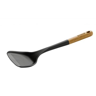 Espátula para Servir com Cabo de Madeira e Ponta de Silicone Staub