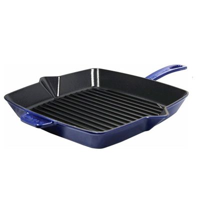Grelha Quadrada 26 cm Azul Marinho Staub