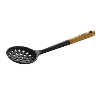 Escumadeira com Cabo de Madeira e Ponta de Silicone Staub