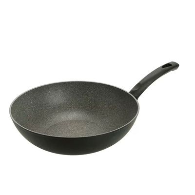Wok em Alumínio com Revestimento Capri Granitium 28 cm Ballarini