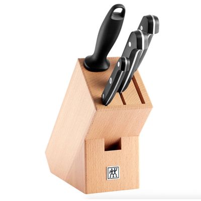 Bloco de Facas Madeira Gourmet 5 Peças Zwilling J.A. Henckels
