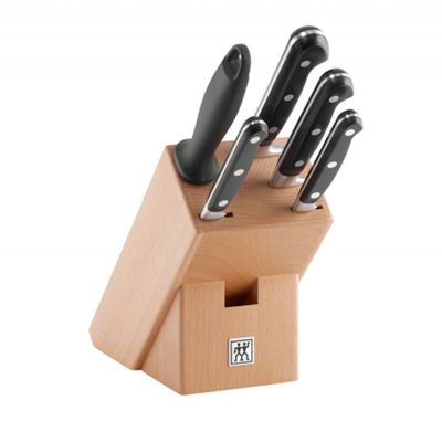 Bloco de Facas Madeira Professional 6 Peças Zwilling J.A. Henckels