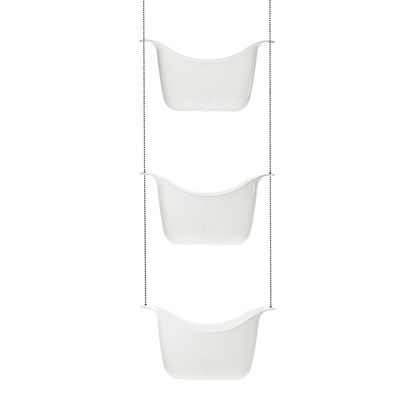Porta Shampoo com 3 Cestos Bask Umbra