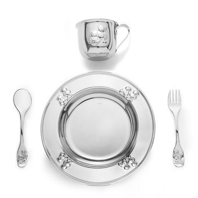 Jogo Vercelli com 4 Peças Inox Riva