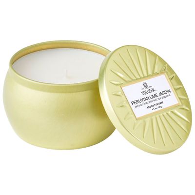 Mini Vela Lata 25 Horas Peruvian Lime Jardin Voluspa