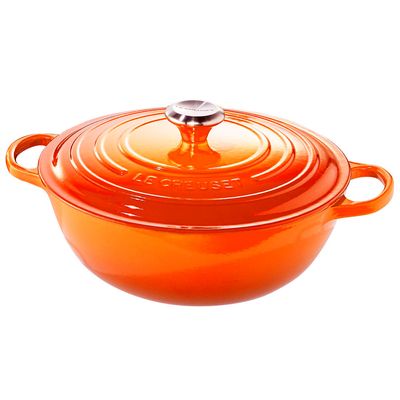 Panela Marmita Gourmet 28 cm Signature Laranja Le Creuset